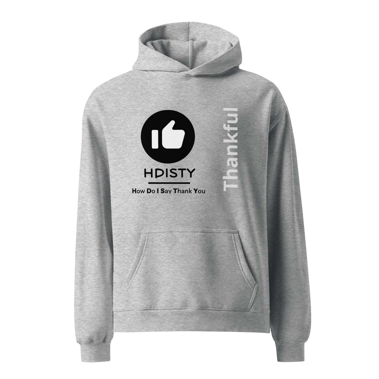 HDISTY Unisex oversized hoodie