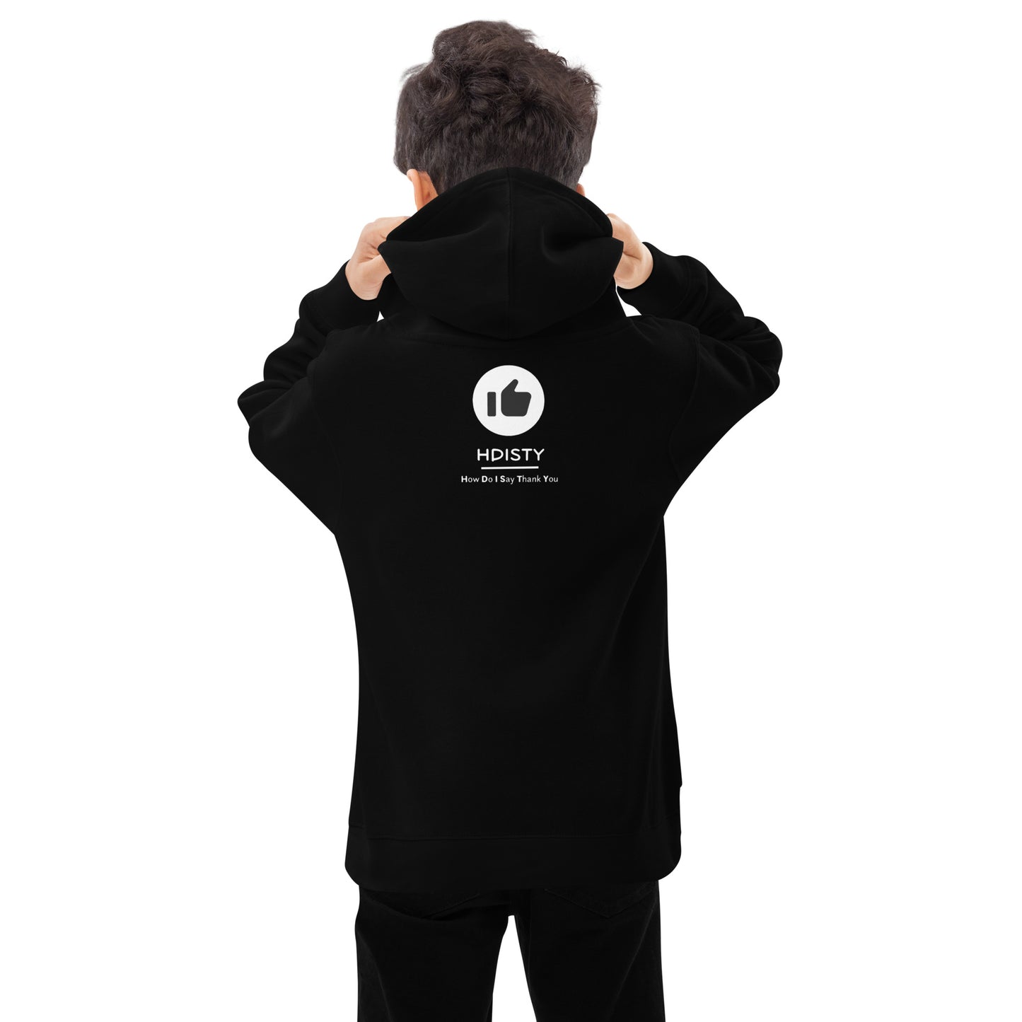 Here to Help Not Harm Kids fleece hoodie